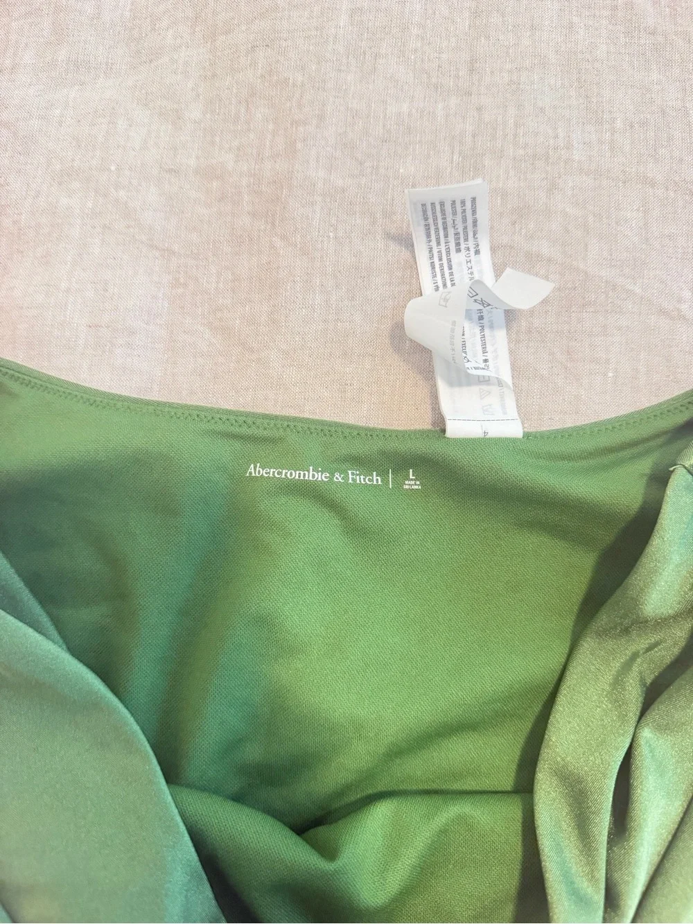 Abercrombie high waisted swim bottoms